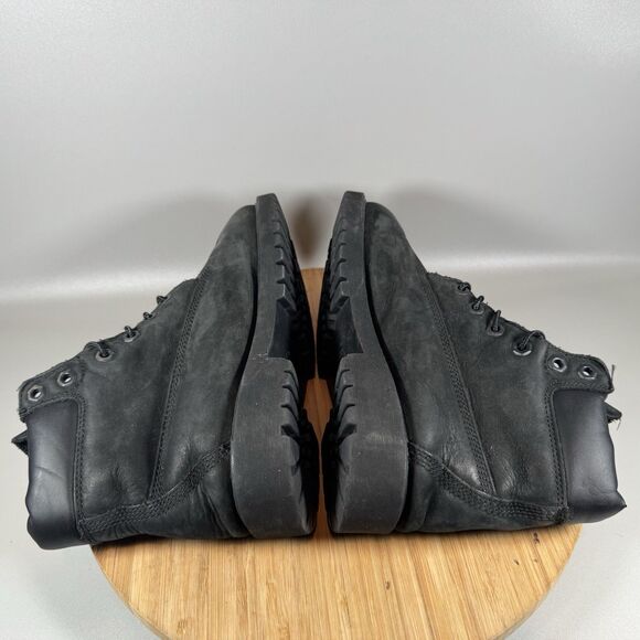 Timberland Boot 6 Inch Premium Waterproof Black Leather Mens 6 Womens 7.5 - Picture 5 of 8